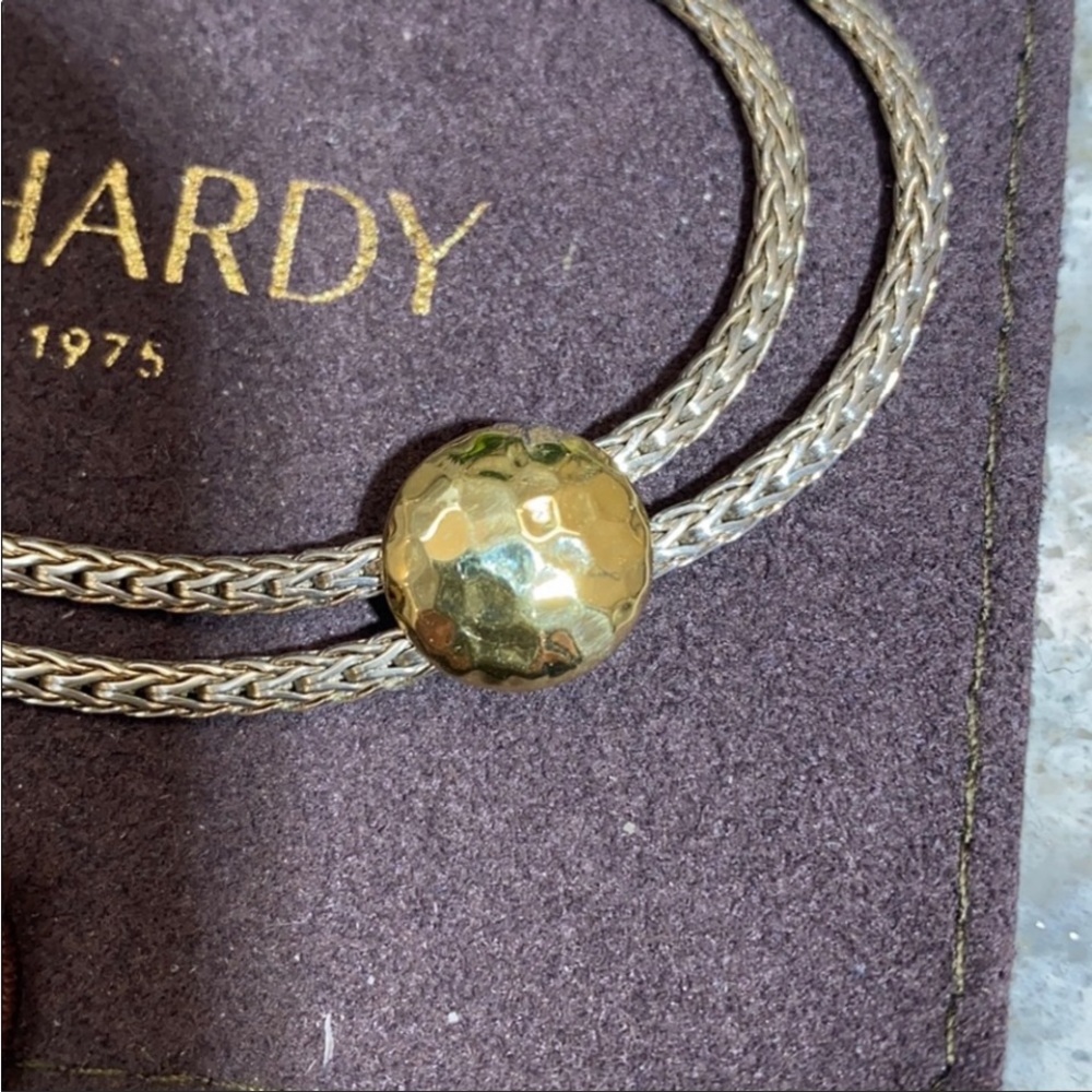 John Hardy Palu Silver 18K Chain Bracelet - Picture 5 of 6